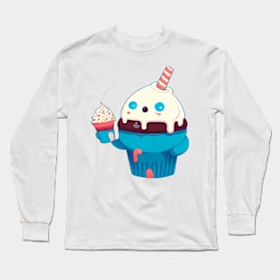 Cupcake Monster Long Sleeve T-Shirt